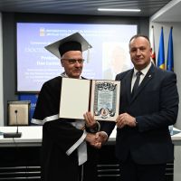 Doctor Honoris Causa of “Nicolae Testemitanu” University title awarding to Emeritus Professor Dan Lucian Dumitrascu 